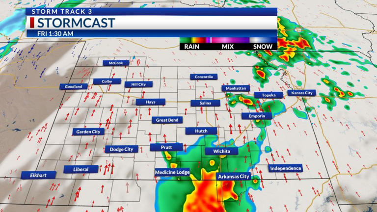 Storm Track 3 forecast: Tracking overnight strong storms, severe threat ...