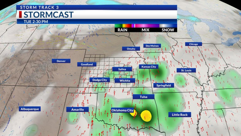 Storm Track 3 forecast: Tracking overnight strong storms, severe threat ...