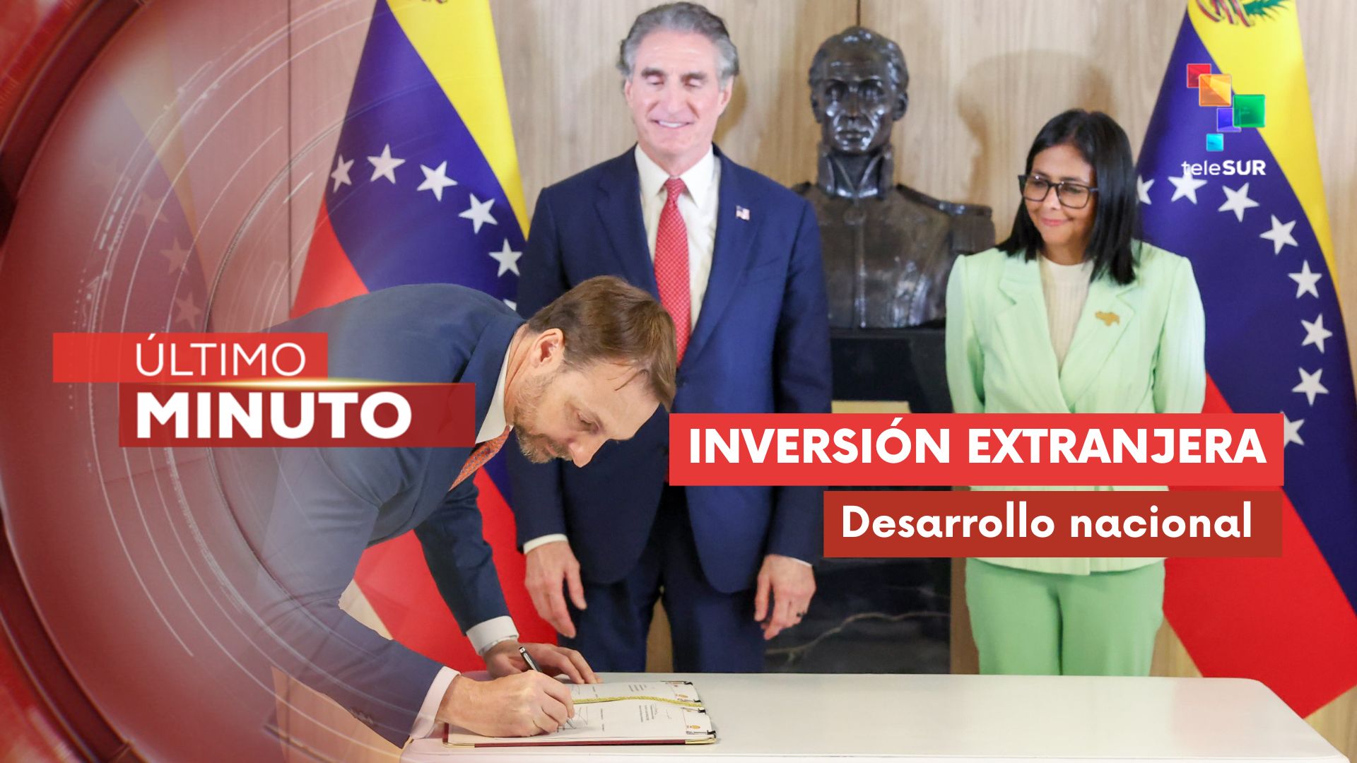 Venezuela firma acuerdos con Shell y anuncia reforma de ley de minas