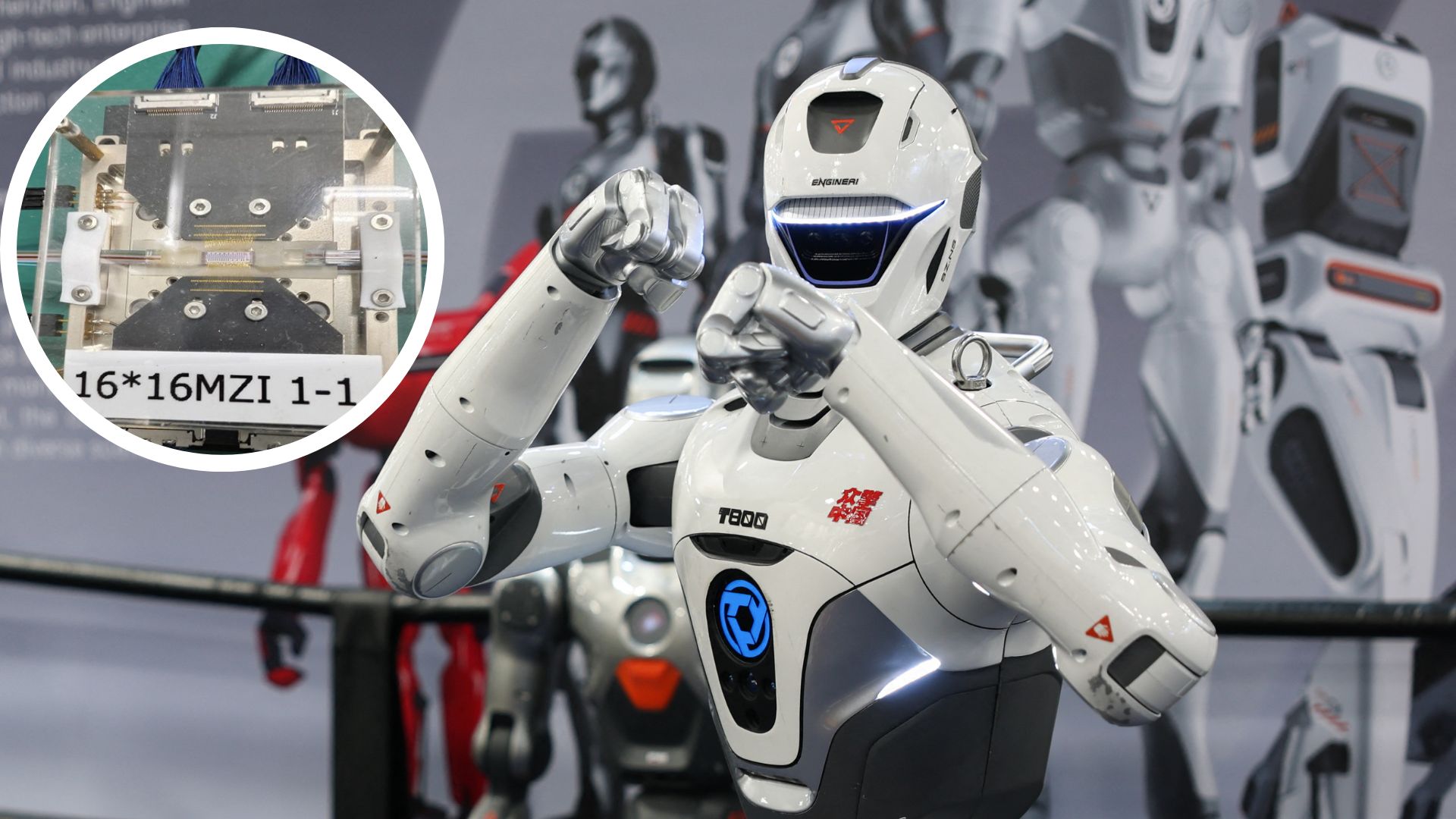 New light-based photonic chips enable robotic learning without ...