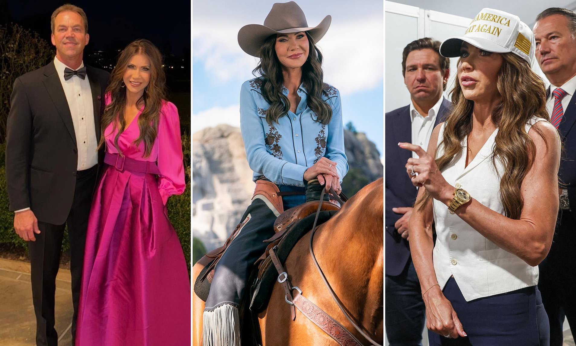 Kristi Noem's worst fashion fails... from notorious ICE Barbie look to ...