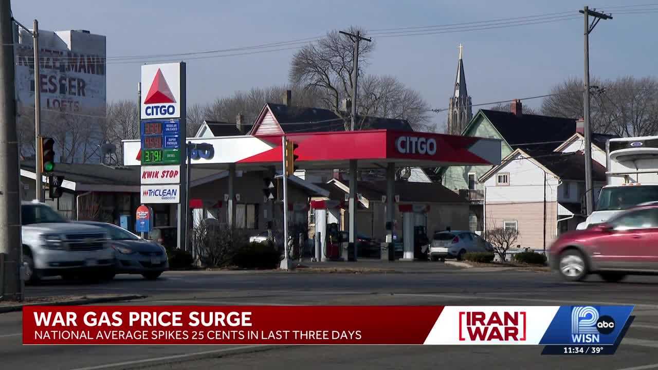 Iran war is impacting gas prices. Map shows how much it costs to fuel ...