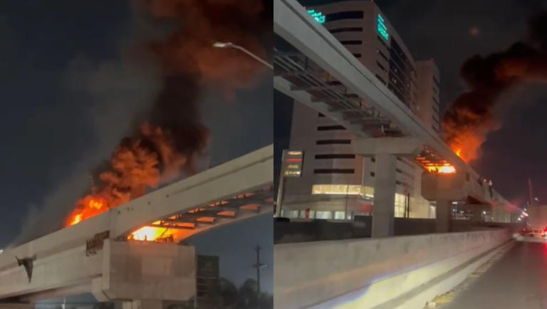 Incendio en construcción de Línea 6 del Metro moviliza a cuerpos de ...