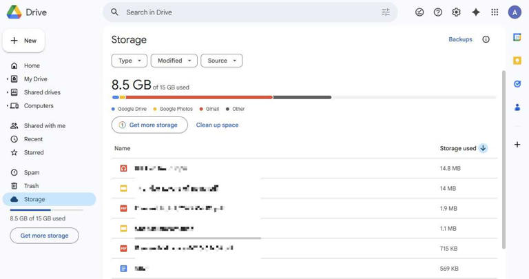 I almost paid for Google One, but cleared years of Drive clutter for free