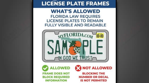 Is your license plate frame a ticket to jail? New lawsuit aims to kill ...