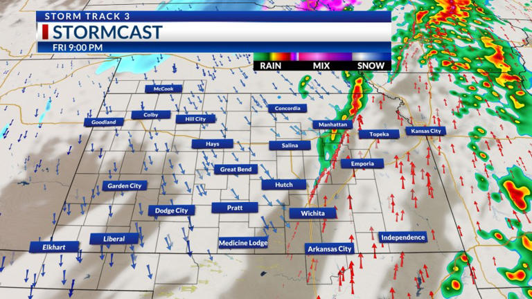 Storm Track 3 forecast: Tracking overnight strong storms, severe threat ...