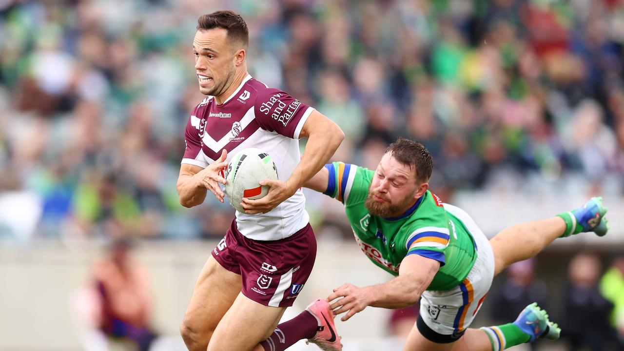 ‘Not trying to be him’: Manly’s new No. 7 on DCE