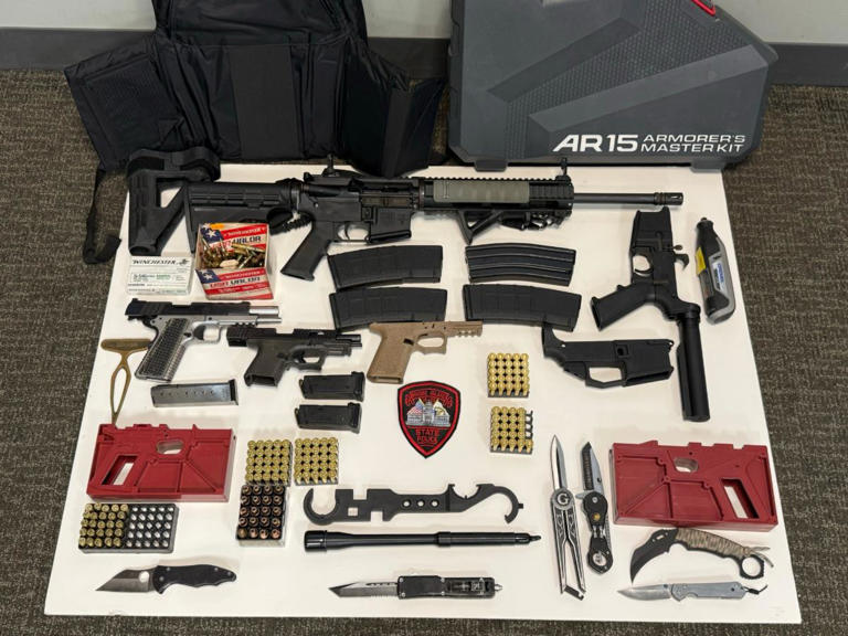 Newport man's 'extreme' online posts lead to gun charges, police say