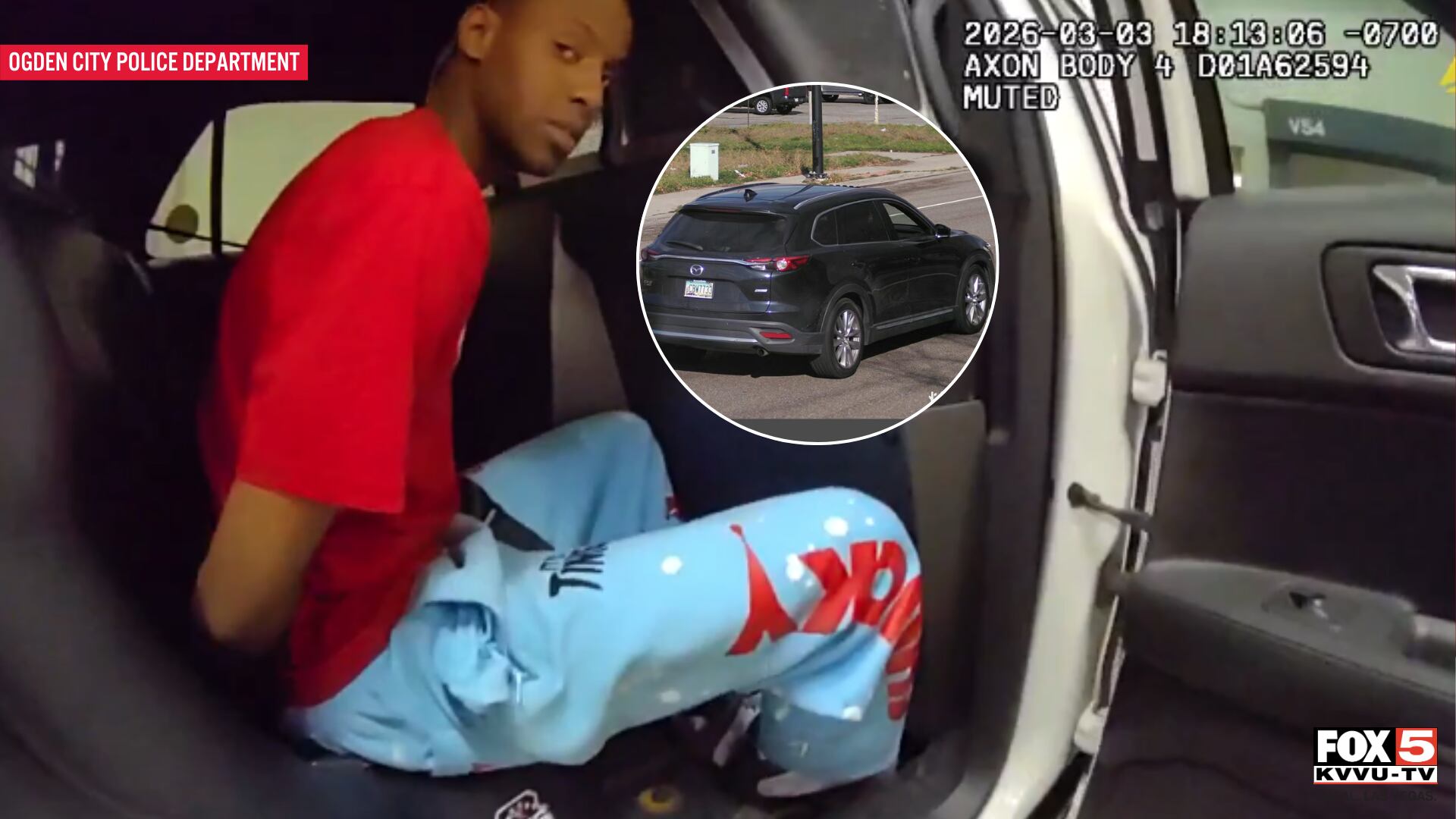 New photos show Utah arrest of man accused in Las Vegas double homicide