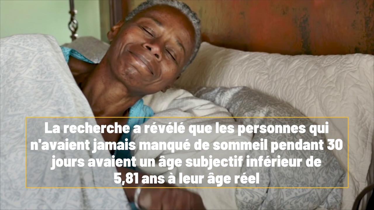 Comment un sommeil de mauvaise qualité vous fait sentir plus vieux