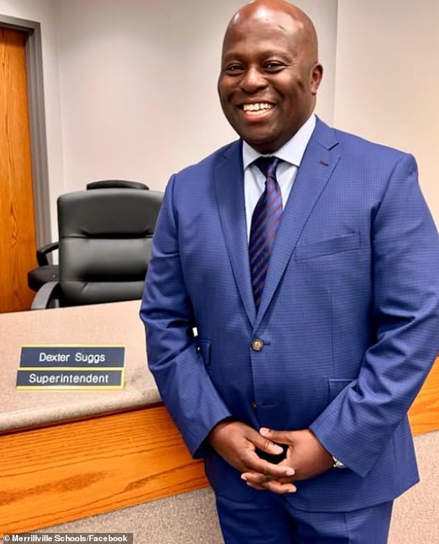 Superintendent Dexter Suggs told parents at a board meeting that the board was taking racially charged comments from a teacher 'extremely seriously'