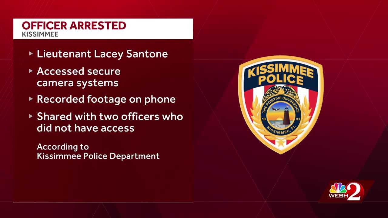 Kissimmee police officer arrested for allegedly sharing internal ...