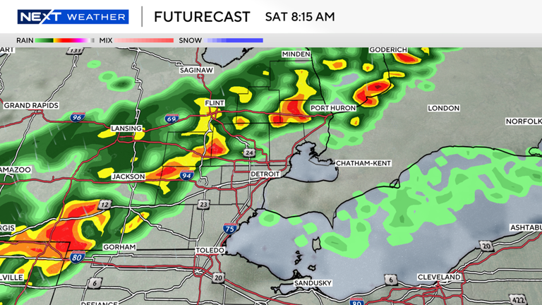 Metro Detroit's weekend weather starts off gloomy on Friday, leads to ...
