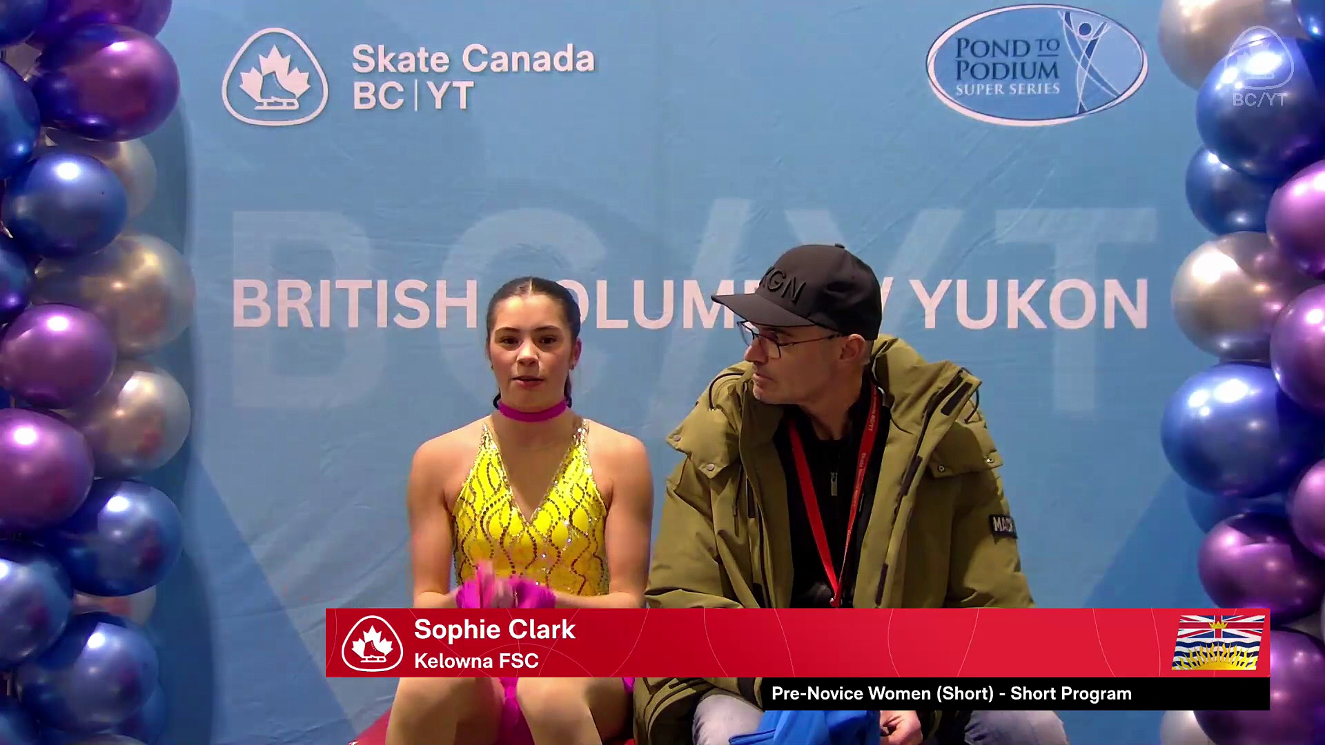 Pre-novice women - short program - rink 1 - 2026 BC/YT Section Super ...