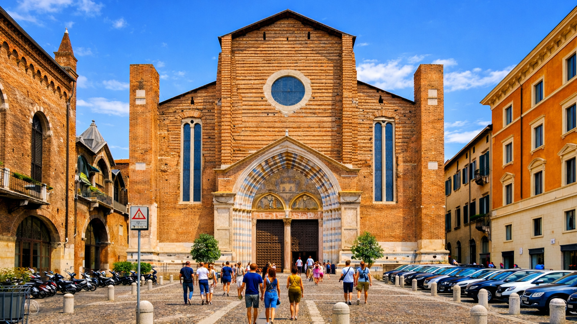 Gothic structure standing tall in Italy