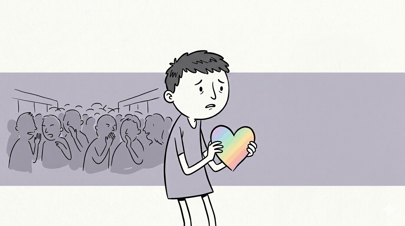 Tiếp tục sống trong cô độc hay tạo vỏ bọc người đàn ông mạnh mẽ