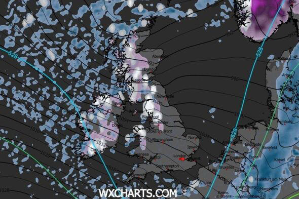 Snow maps show 5 days of UK blizzards as far south as Devon and Southampton