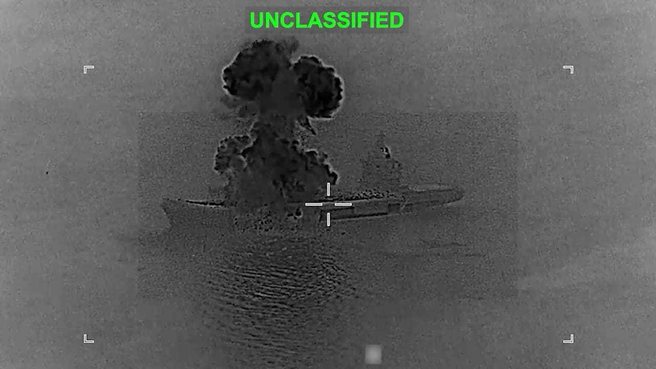 US strikes Iranian drone carrier naval vessel, B-2 stealth bombers hit Iran