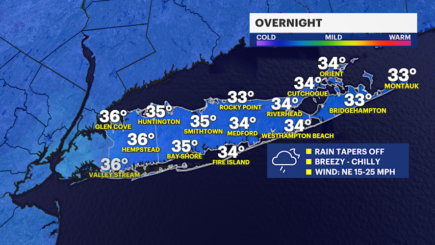 Storm watch: Heavy rain tapers off overnight; use caution traveling