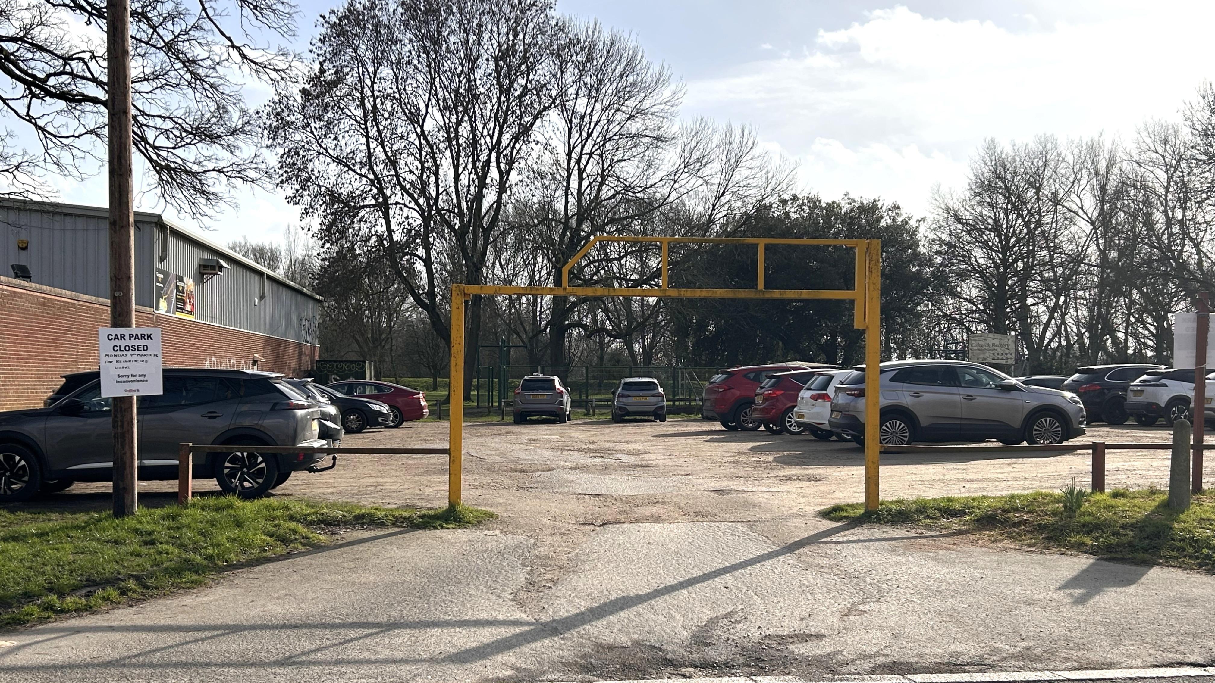 Car park at recreation ground to close for a month