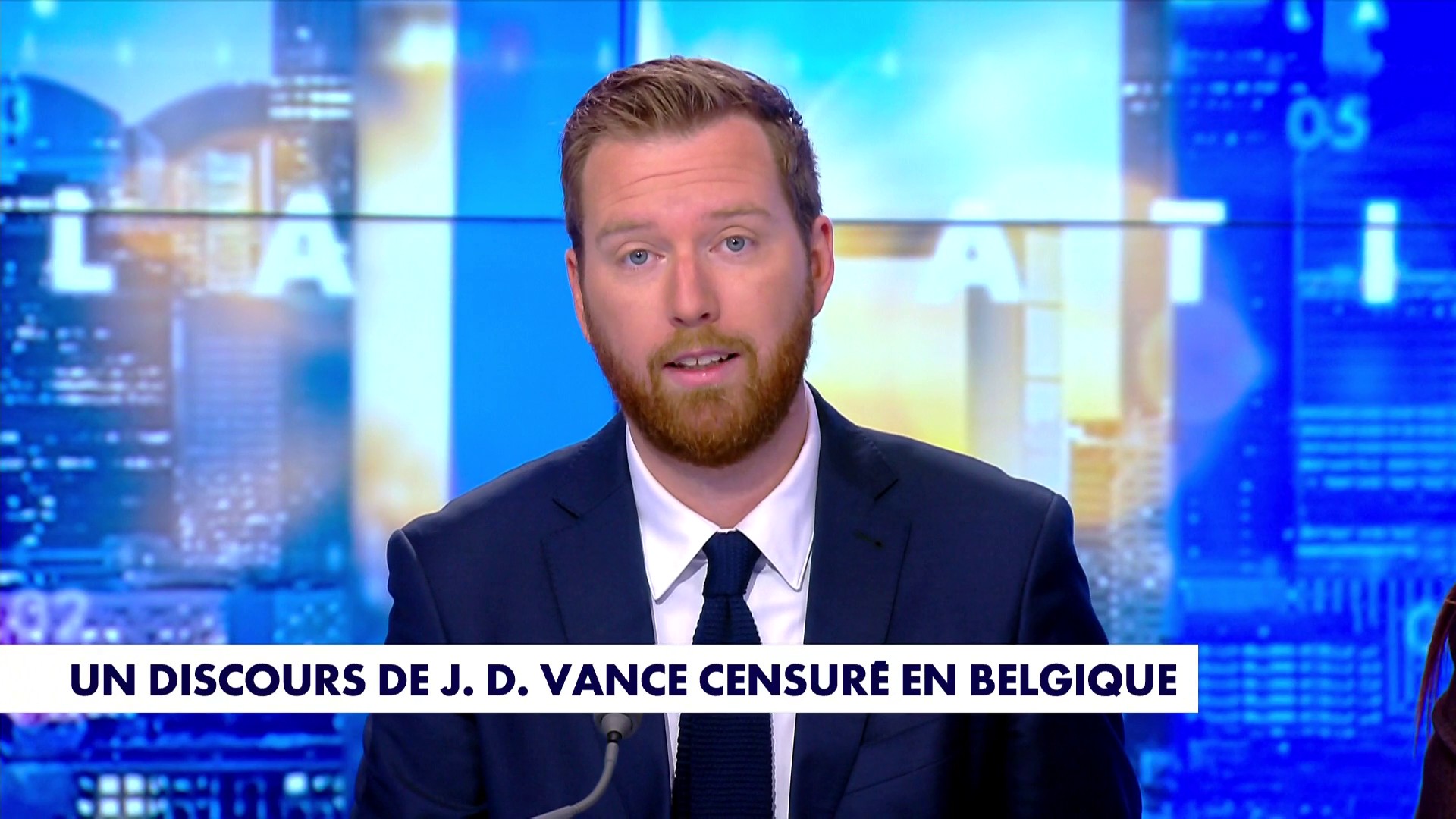 L'édito de Thomas Bonnet : « Un discours de J D Vance censuré en Belgique