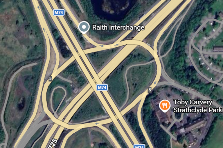Part of M74 near Glasgow to close this weekend for essential ...
