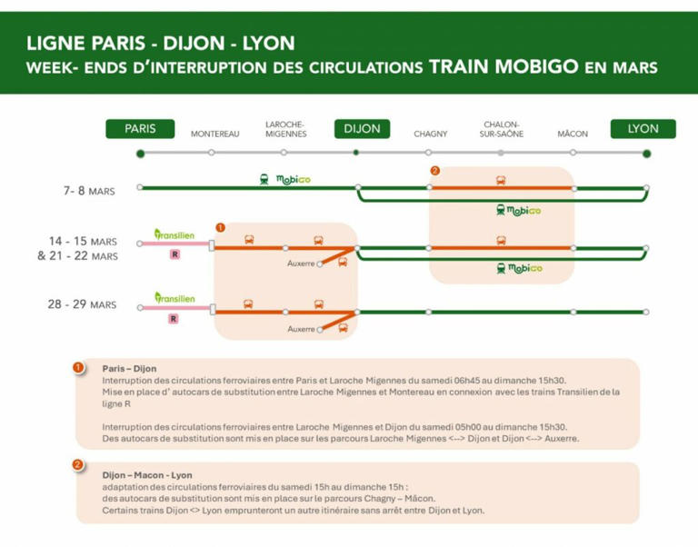 Travaux ferroviaires : l’offre TRAIN Mobigo adaptée les week-ends de ...