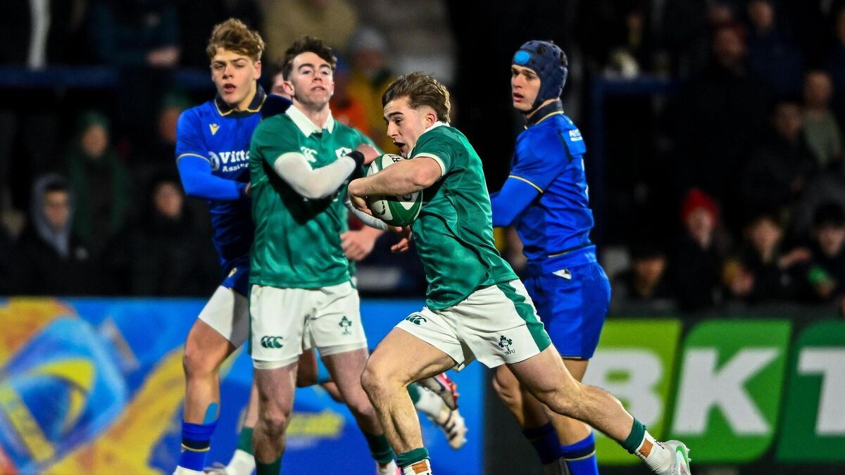 Cork homecoming 'one of the proudest moments' for Ireland U20 Barrett