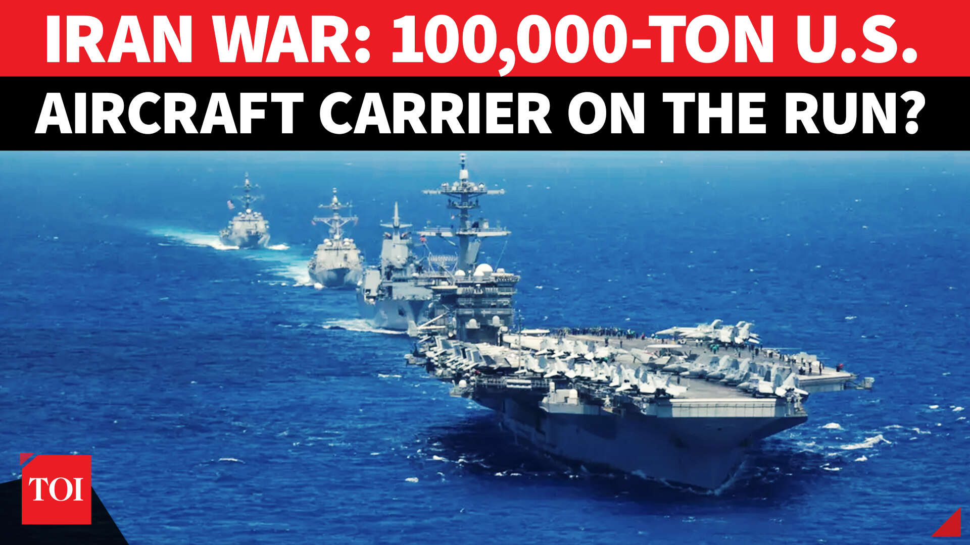 IRGC claims USS Abraham Lincoln aircraft carrier flees after strike by ...