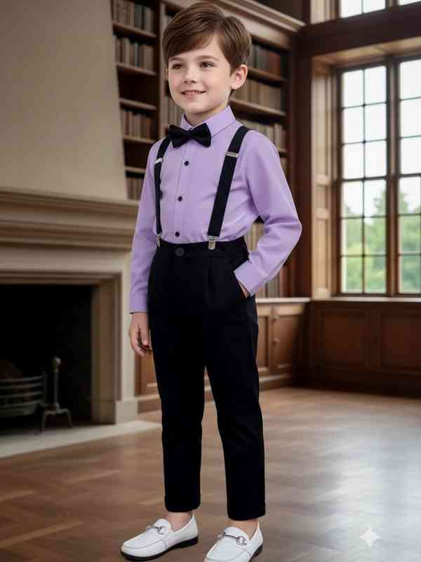 Smart boys’ outfit sets for festive and formal styling