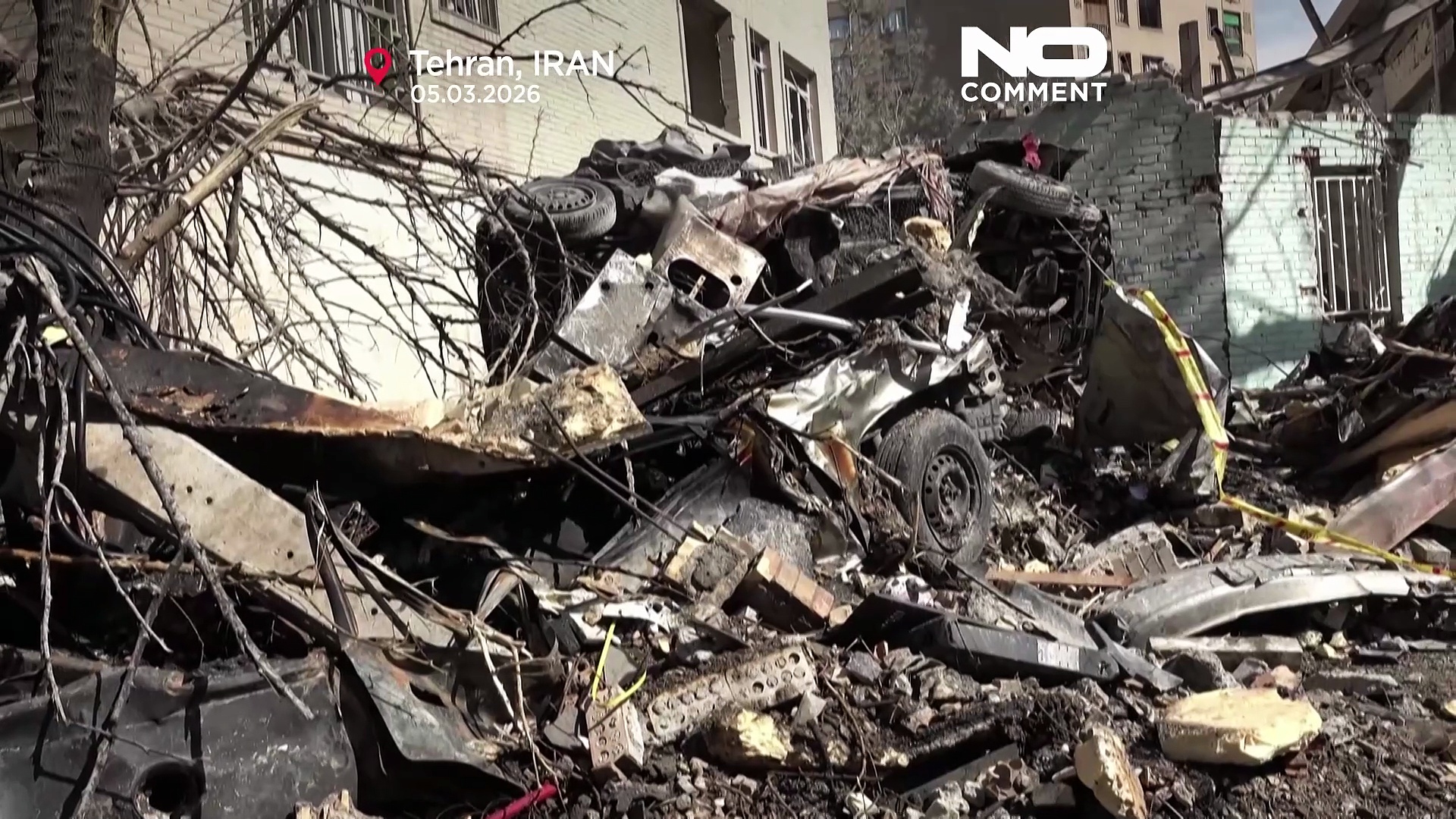 Destruction seen in Tehran after fresh Israeli strikes