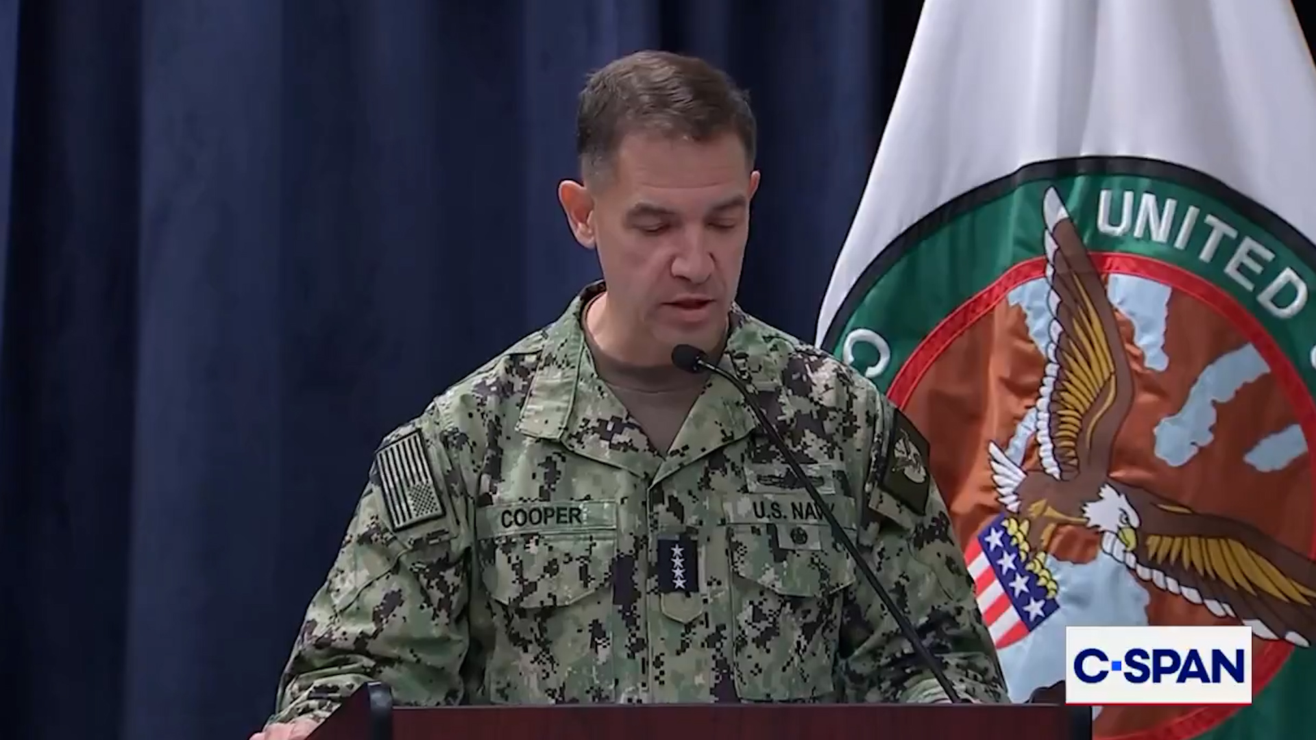 US admiral details latest developments in US war efforts against Iran