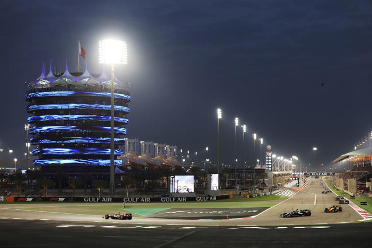 The F1 Bahrain Grand Prix in APril 2025.