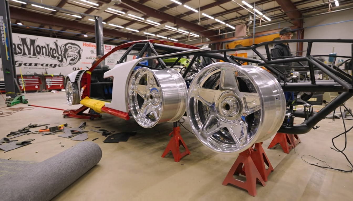 Watch what happens when you put 6 wheels on Ferrari