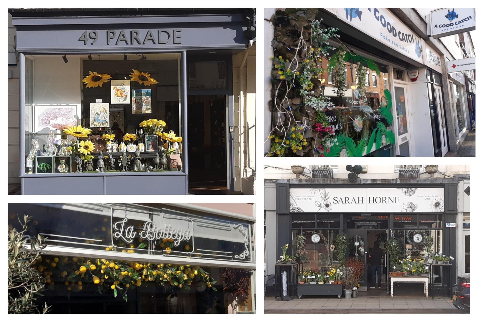 In pictures: Colourful window displays in Leamington's shops show ...