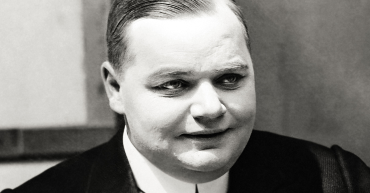 Fatty Arbuckle was at the center of Hollywood's first major scandal