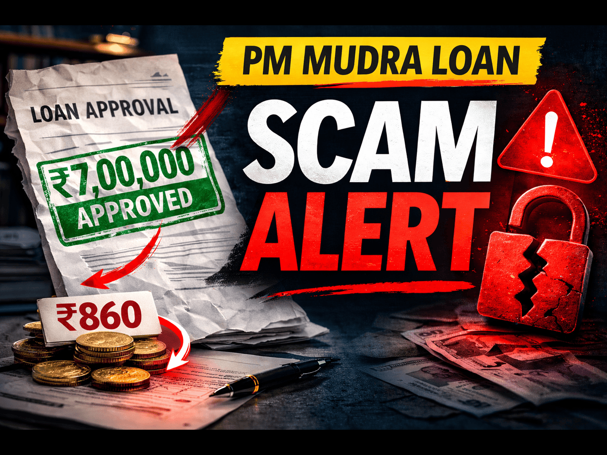 Got a Rs 7 lakh PM Mudra loan approval asking for Rs 860? You are being