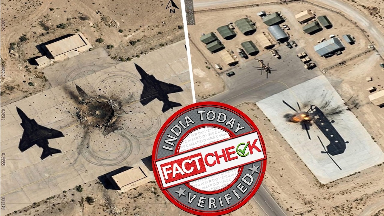Fact check: These pics claiming IDF hit Iranian decoys instead of ...