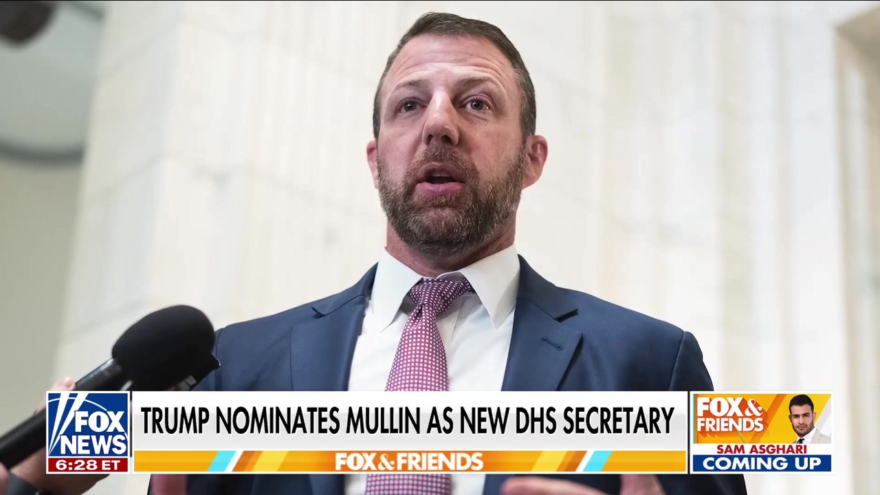 Trump nominates Sen. Mullin as new DHS secretary<br><br>
