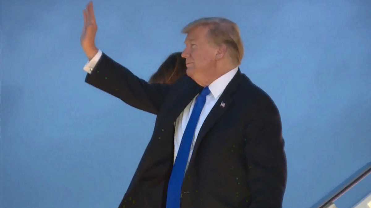 Trump back in Palm Beach County for first visit in months