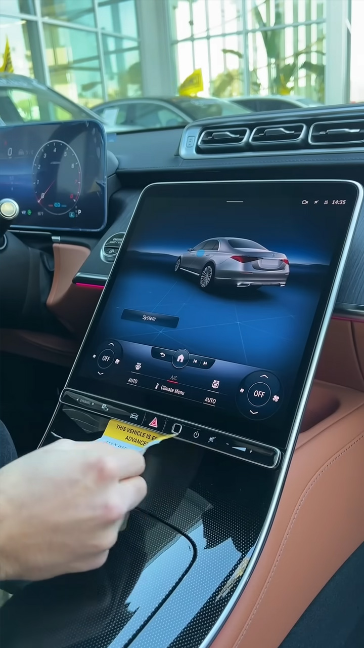 A closer look at the latest S-Class model