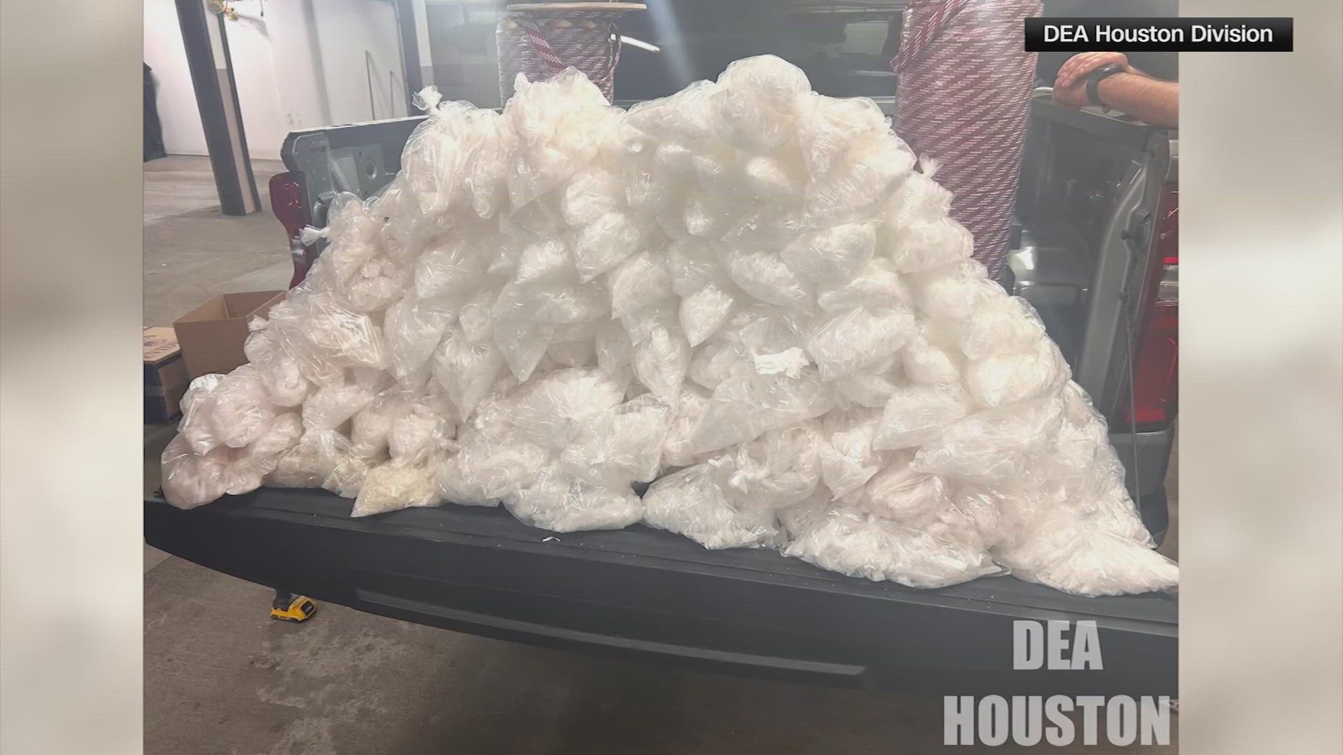 More than 200 pounds of meth seized by Houston officials