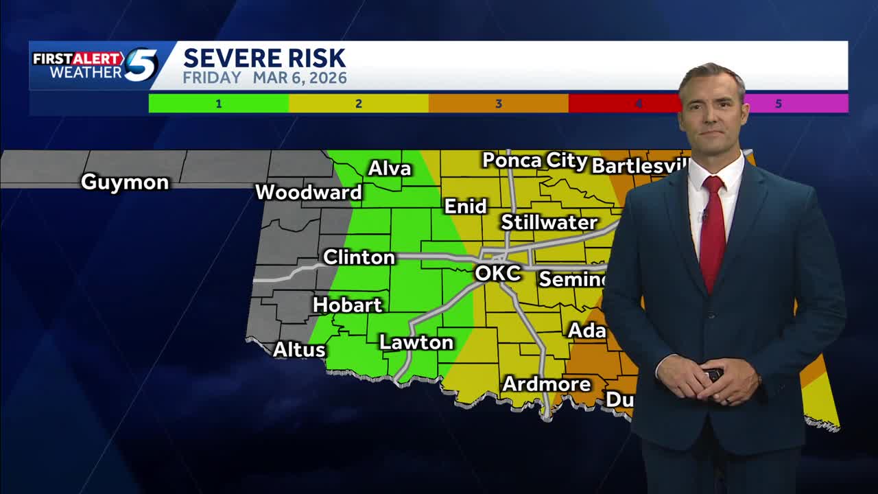 Oklahoma weather forecast: More severe storms with tornado risk ...