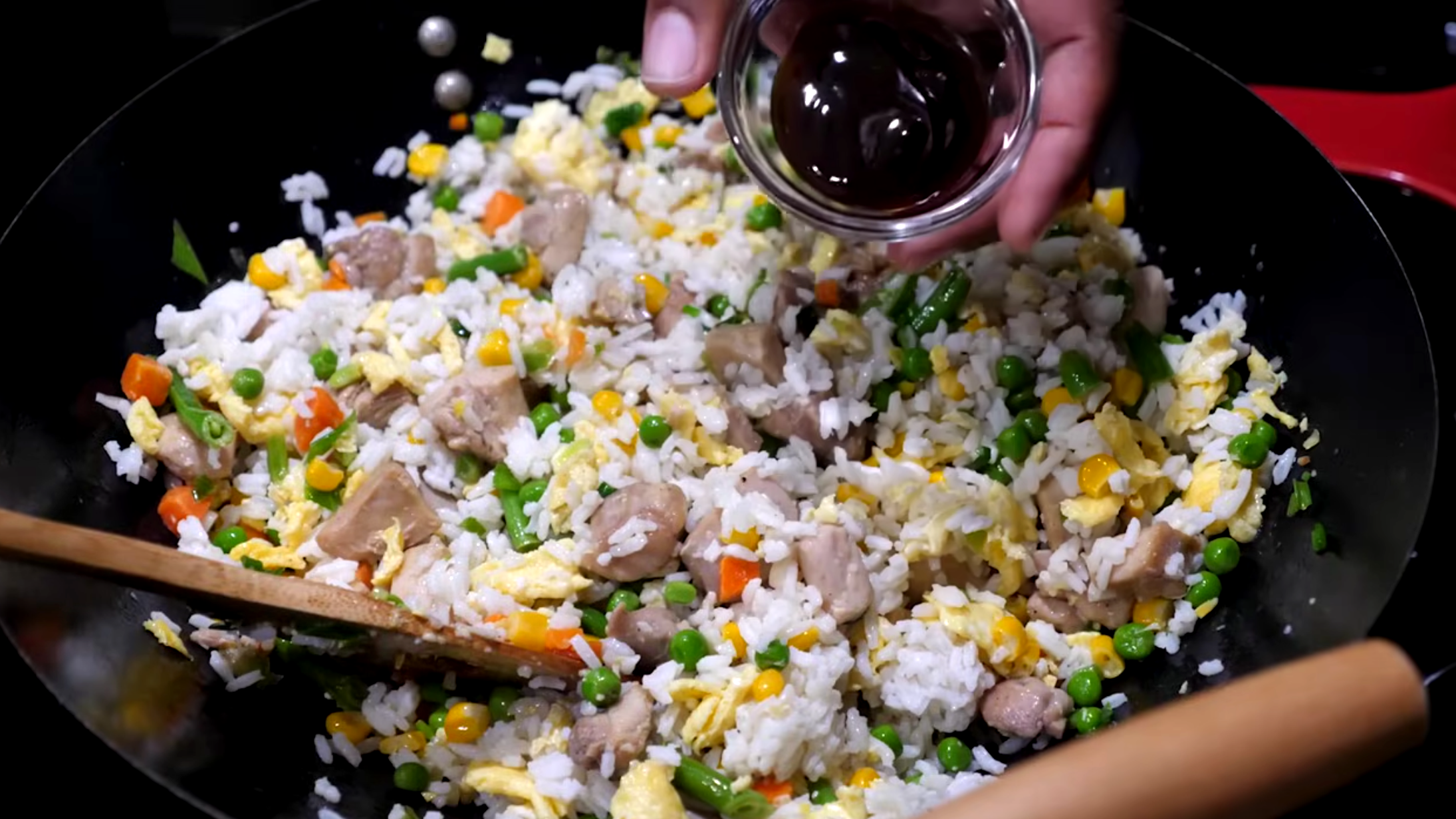 Easy chicken fried rice recipe