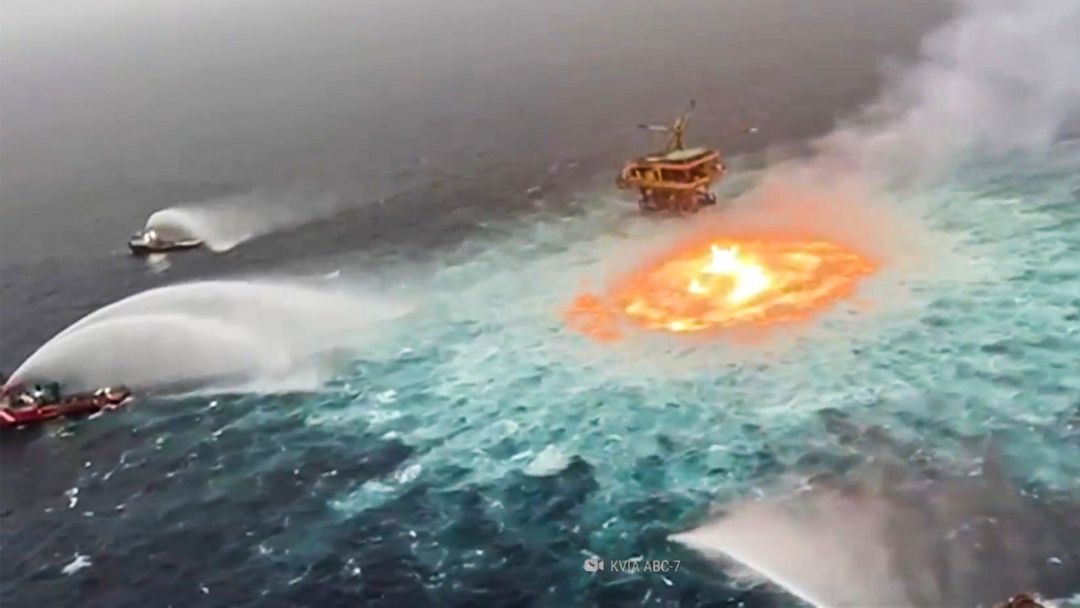 What happens if oceans catch fire