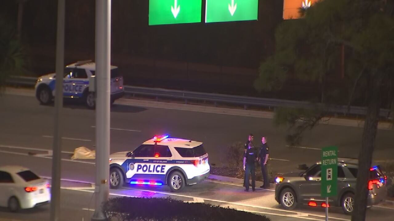 Pedestrian killed in traffic crash near Orlando International Airport