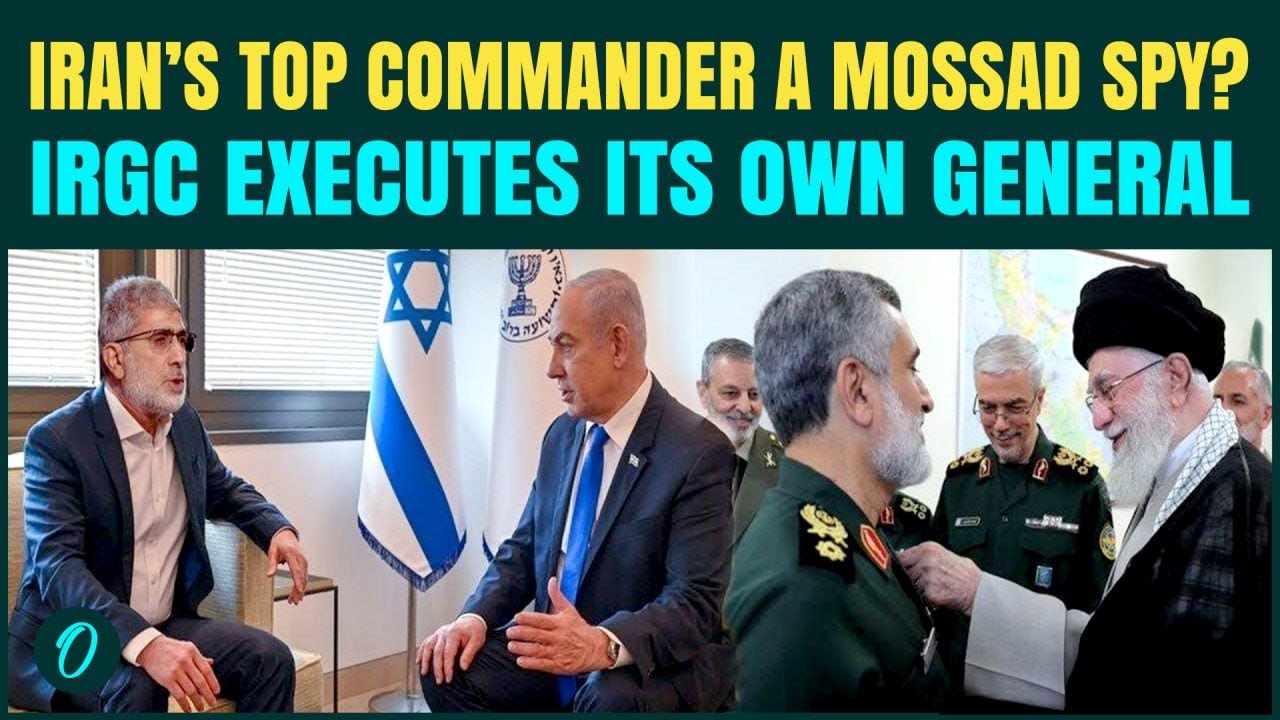 Iran’s Quds Force Chief Esmail Qaani Israeli Spy? Shocking DETAILS ...