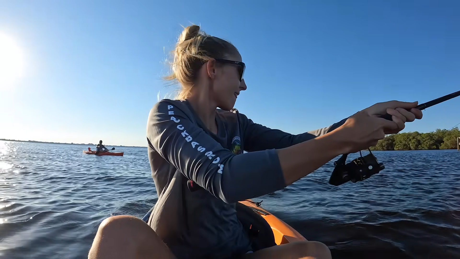 Kayak adventure turned home feast - couldn't believe I caught this