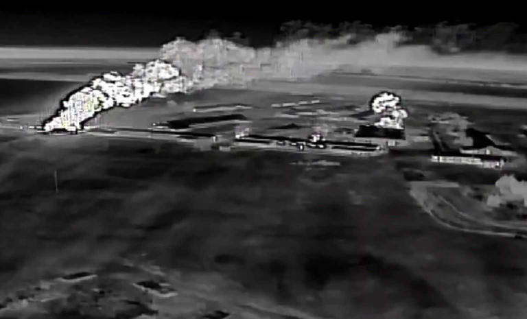 Ukrainian drone blitz hits Russian aircraft repair plant in occupied ...