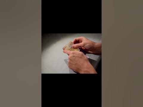Easy bank note magic trick revealed